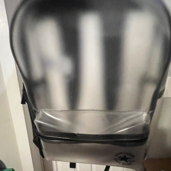 Converse opaque clear backpack - Picture 1 of 6